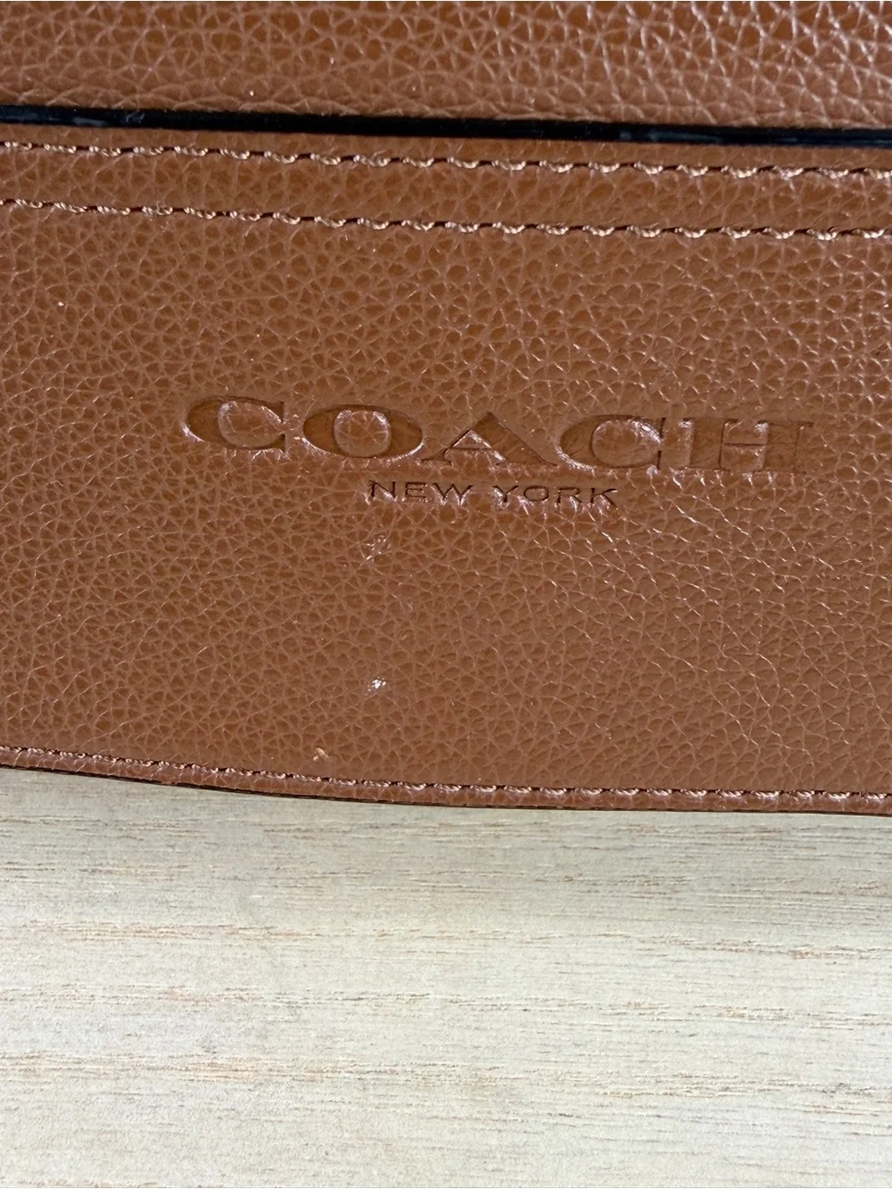 Coach Charles Messenger Bag Brown Leather Crossbody Laptop Shoulder Bag